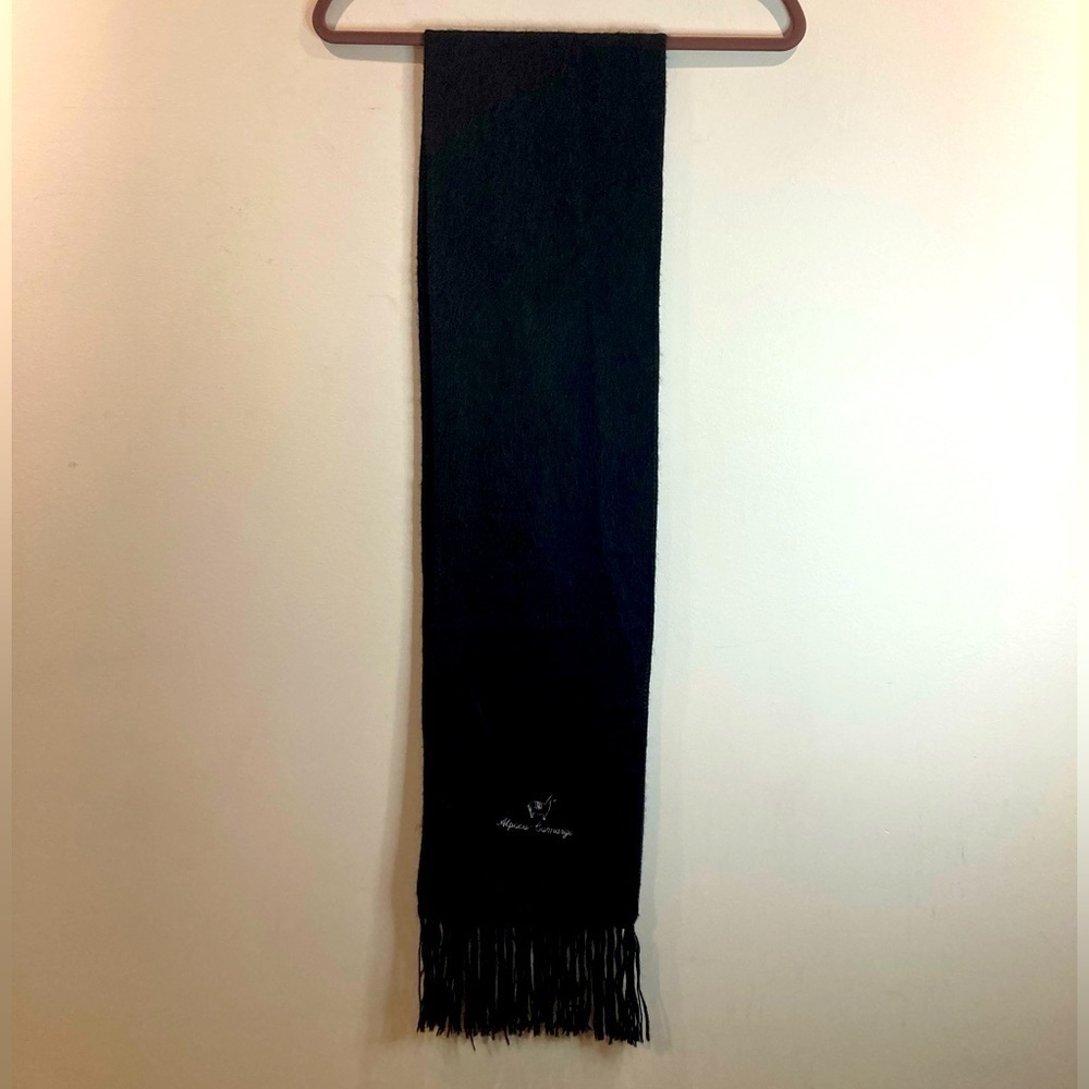ALPACA CAMARGO Alpaca Scarf With Fringe Made in Peru